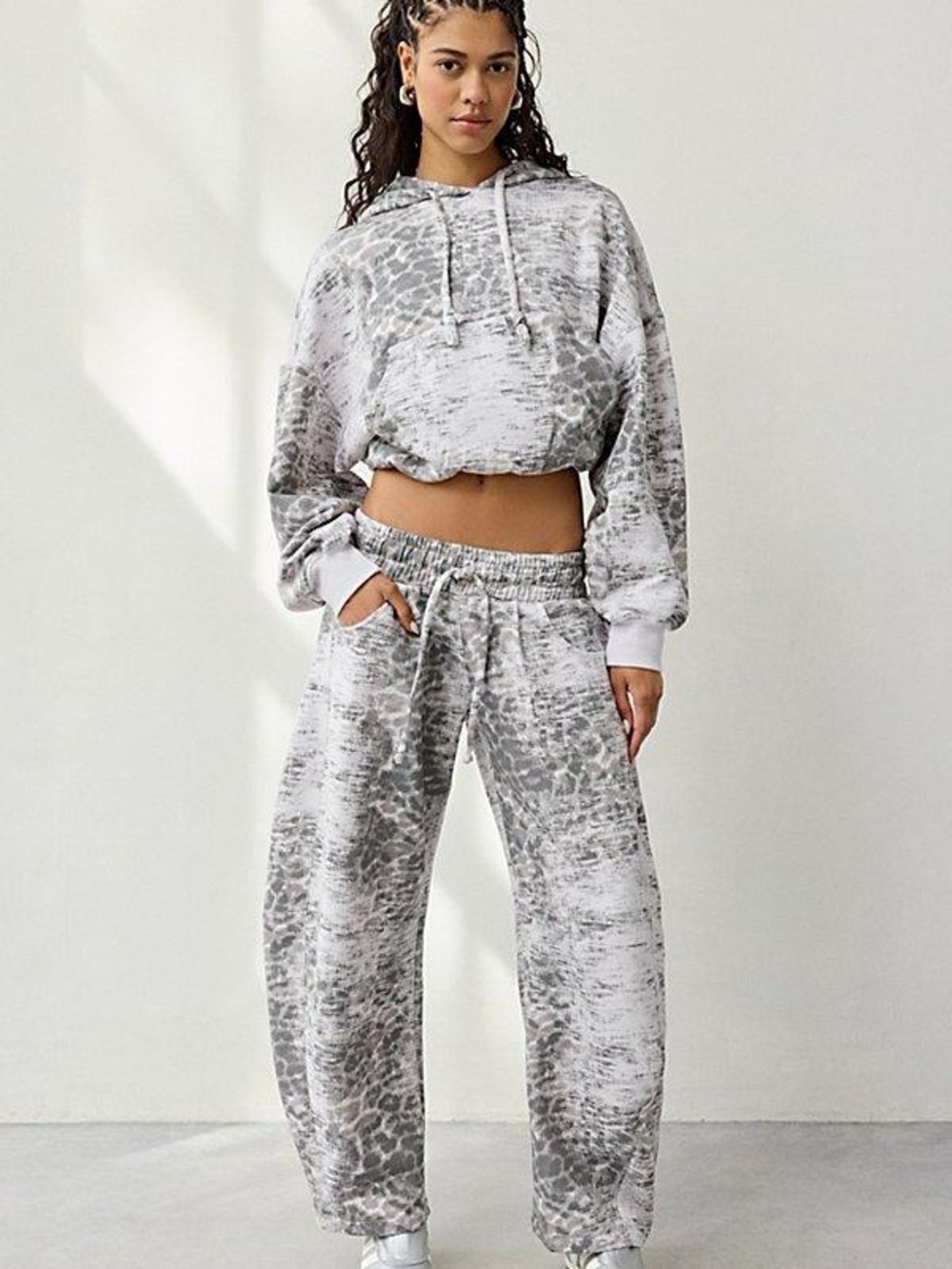 Urban Outfitters out from under barrel leg sweatpants